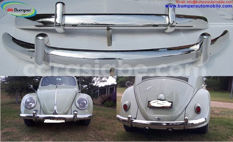 Big with watermark volkswagen beetle euro style bumper 1955 1972 1 