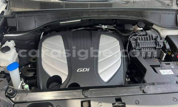 Acheter Occasion Voiture Hyundai Santa Fe Blanc à Amlame, Plateaux Acheter Occasion Voiture Hyundai Santa Fe Blanc à Amlame, Plateaux