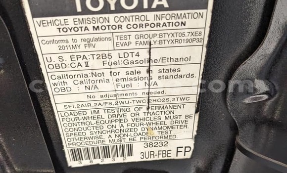 Acheter Occasion Voiture Toyota Tundra Noir à Amoutivé, Togo Acheter Occasion Voiture Toyota Tundra Noir à Amoutivé, Togo