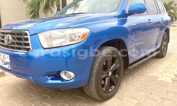 Acheter Occasion Voiture Toyota Highlander Bleu à Lomé, Maritime Acheter Occasion Voiture Toyota Highlander Bleu à Lomé, Maritime