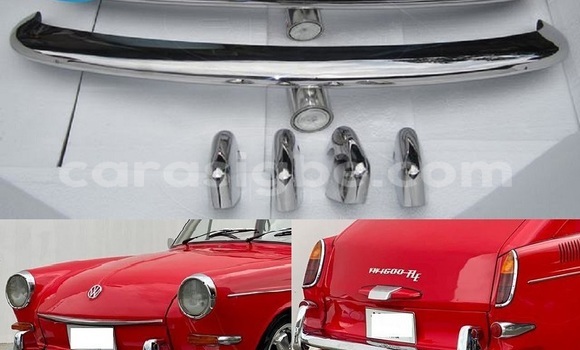 Medium with watermark volkswagen type 3 stainless steel bumpers 1963 1969 1 