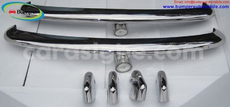 Big with watermark volkswagen type 3 stainless steel bumpers 1963 1969 2 
