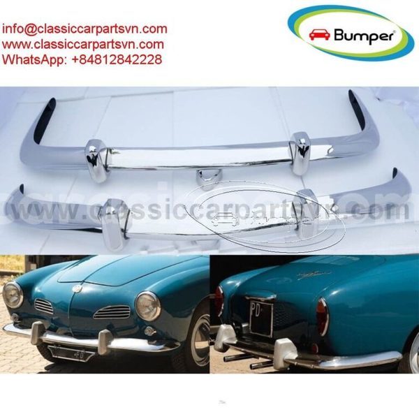 Big with watermark 1 volkswagen karmann ghia euro style bumpers year 1955 1966 768x768