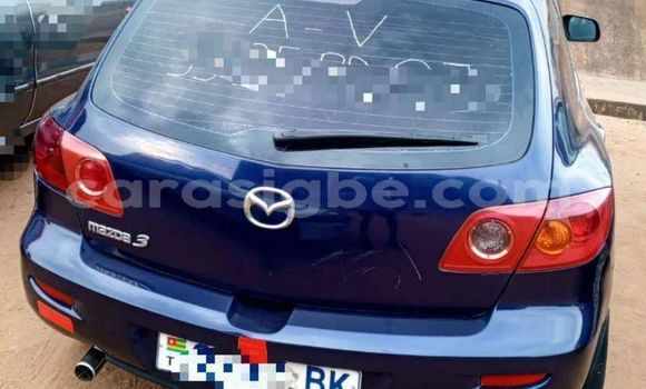 Buy Used Mazda 3 Blue Car in Lome in Togo Buy Used Mazda 3 Blue Car in Lome in Togo