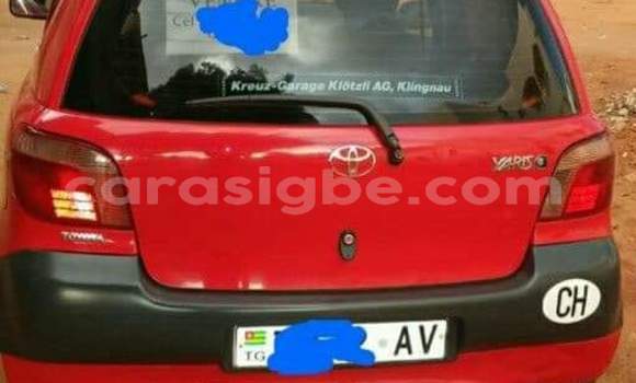 Buy Used Toyota Yaris Red Car in Lome in Togo Buy Used Toyota Yaris Red Car in Lome in Togo
