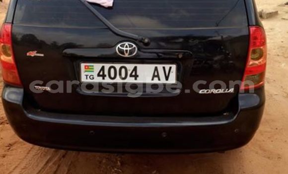 Acheter Occasion Voiture Toyota Corolla Noir à Lomé au Togo Acheter Occasion Voiture Toyota Corolla Noir à Lomé au Togo