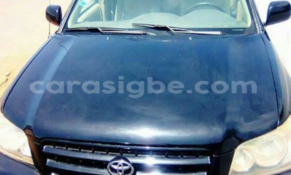 Acheter Occasion Voiture Toyota Highlander Noir à Lomé au Togo Acheter Occasion Voiture Toyota Highlander Noir à Lomé au Togo