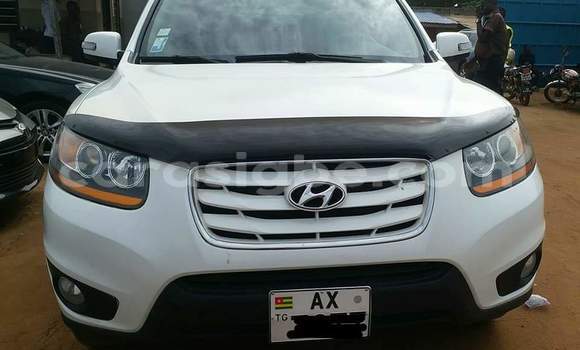 Acheter Occasion Voiture Hyundai Santa Fe Blanc à Lomé au Togo Acheter Occasion Voiture Hyundai Santa Fe Blanc à Lomé au Togo