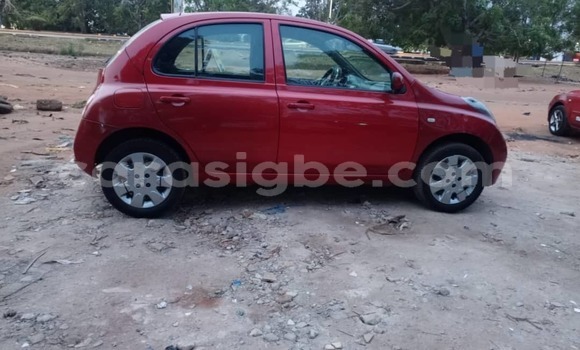 Acheter Occasion Voiture Nissan Micra Rouge à Lomé, Togo Acheter Occasion Voiture Nissan Micra Rouge à Lomé, Togo