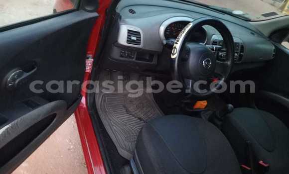Acheter Occasion Voiture Nissan Micra Rouge à Lomé, Togo Acheter Occasion Voiture Nissan Micra Rouge à Lomé, Togo