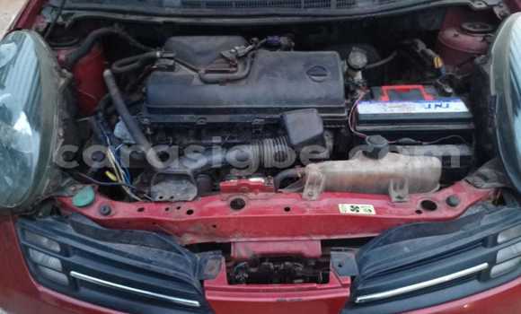 Acheter Occasion Voiture Nissan Micra Rouge à Lomé, Togo Acheter Occasion Voiture Nissan Micra Rouge à Lomé, Togo