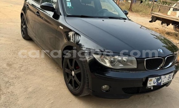 Acheter Occasion Voiture BMW 1–Serie Noir à Lomé, Togo