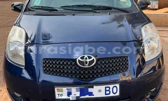 Buy Used Toyota Yaris Blue Car in Lome in Togo Buy Used Toyota Yaris Blue Car in Lome in Togo