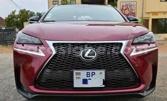 Buy Used Lexus NX Red Car in Lome in Togo