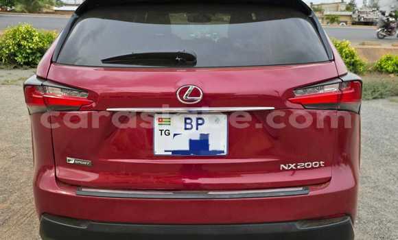 Acheter Occasion Voiture Lexus NX Rouge à Lomé, Togo Acheter Occasion Voiture Lexus NX Rouge à Lomé, Togo
