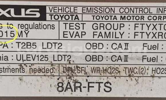 Buy Used Lexus NX Silver Car in Lome in West africa Buy Used Lexus NX Silver Car in Lome in West africa