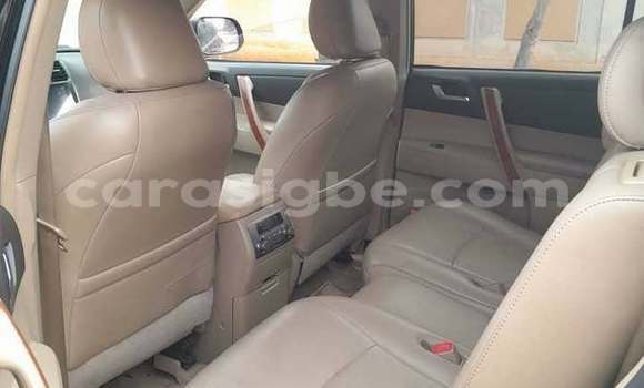 Buy Used Toyota Highlander Black Car in Lome in Maritime Buy Used Toyota Highlander Black Car in Lome in Maritime