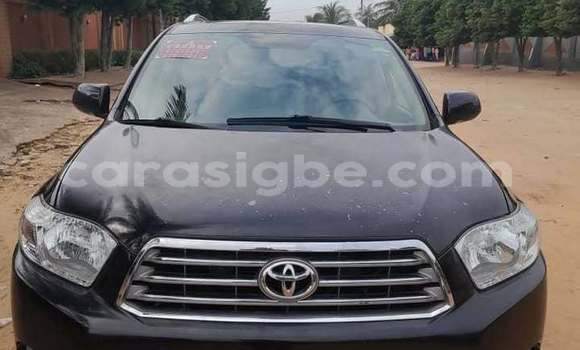 Buy Used Toyota Highlander Black Car in Lome in Maritime Buy Used Toyota Highlander Black Car in Lome in Maritime