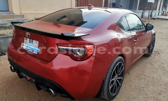 Acheter Occasion Voiture Toyota GT86 Rouge à Lomé, Maritime Acheter Occasion Voiture Toyota GT86 Rouge à Lomé, Maritime