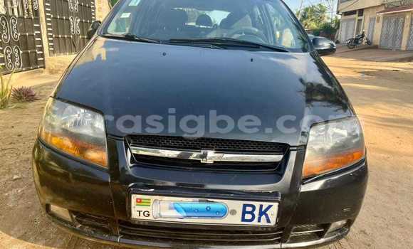 Acheter Occasion Voiture Chevrolet Aveo Noir à Lomé, Maritime