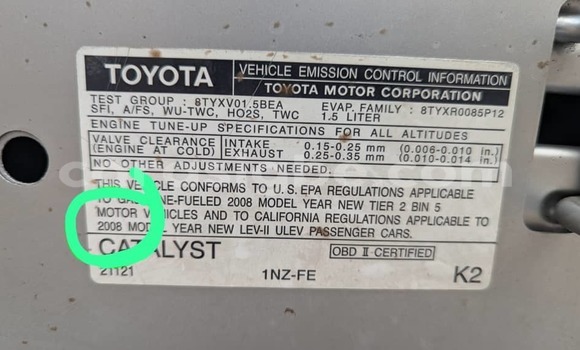 Acheter Import Voiture Toyota Yaris Gris à Lome, West africa Acheter Import Voiture Toyota Yaris Gris à Lome, West africa