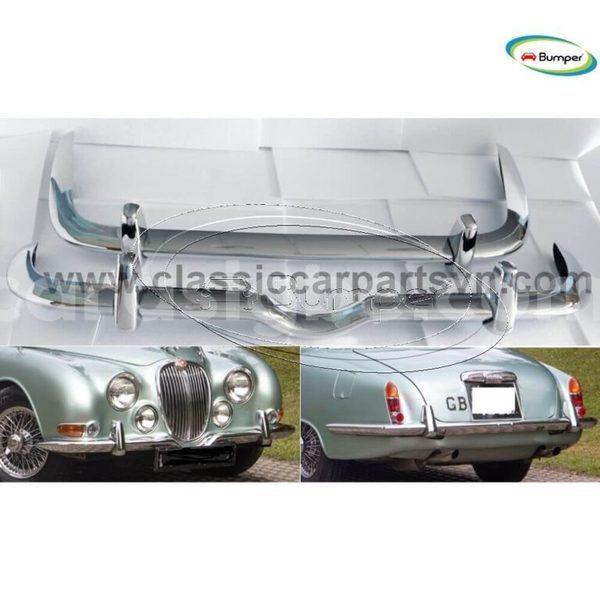 Big with watermark jaguar s type 1963 1968 bumpers new 1