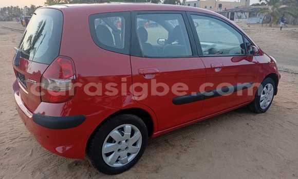 Acheter Occasion Voiture Honda Jazz Rouge à Lomé, Maritime