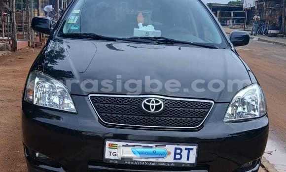 Acheter Occasion Voiture Toyota Corolla Noir à Lomé, Maritime