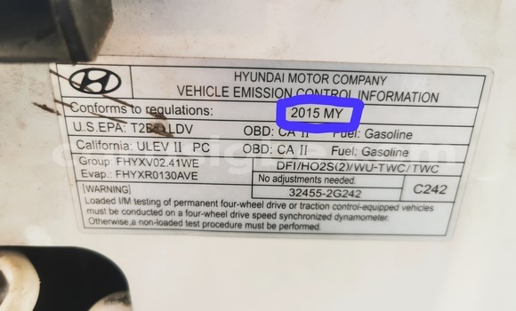 Buy Used Hyundai Santa Fe White Car in Lome in Maritime Buy Used Hyundai Santa Fe White Car in Lome in Maritime