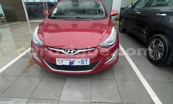 Acheter Occasion Voiture Hyundai Elantra Rouge à Lomé, Togo