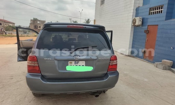 Acheter Occasion Voiture Toyota Highlander Gris à Lome, West africa