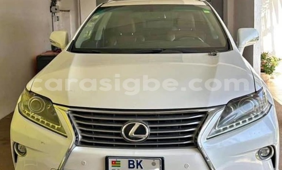 Acheter Occasion Voiture Lexus RX 350 Blanc à Lomé, Maritime