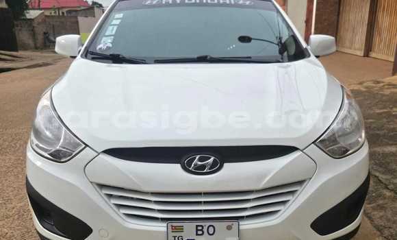 Acheter Occasion Voiture Hyundai Tucson Blanc à Lomé, Maritime