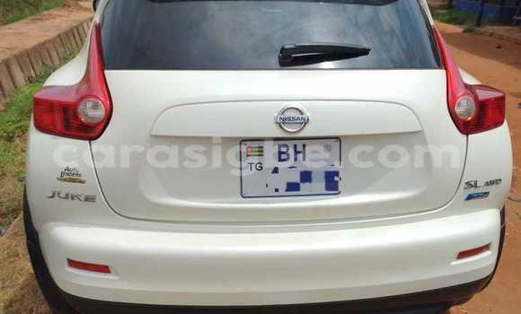 Acheter Occasion Voiture Nissan Juke Blanc à Lome, West africa Acheter Occasion Voiture Nissan Juke Blanc à Lome, West africa