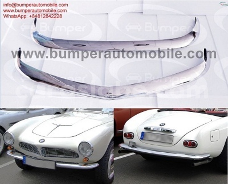 Big with watermark bmw 507 series ii roadster 1956 1959 bumper new 400 1