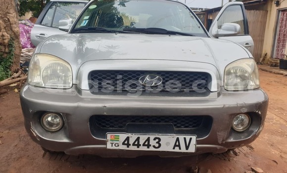 Acheter Occasion Voiture Hyundai Santa Fe Gris à Lomé, Maritime