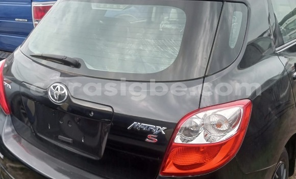 Buy Import Toyota Matrix Black Car in Lome in Maritime