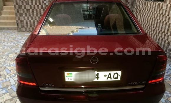 Acheter Occasion Voiture Opel Astra Rouge à Lomé, Maritime