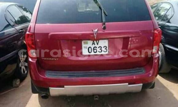 Acheter Occasion Voiture Pontiac Vibe Rouge à Lomé, Maritime Acheter Occasion Voiture Pontiac Vibe Rouge à Lomé, Maritime