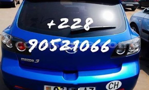 Buy Used Mazda Mazda 3 Blue Car in Lome in Maritime Buy Used Mazda Mazda 3 Blue Car in Lome in Maritime