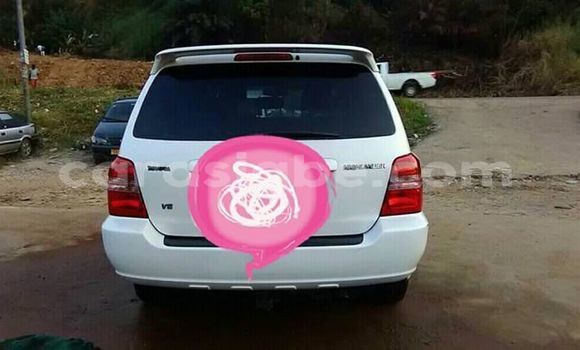 Buy Used Toyota Highlander White Car in Lome in Maritime Buy Used Toyota Highlander White Car in Lome in Maritime