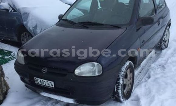 Acheter Occasion Voiture Opel Corsa Noir à Lomé, Maritime