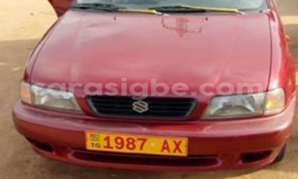 Acheter Occasion Voiture Suzuki Baleno Rouge à Lomé, Maritime